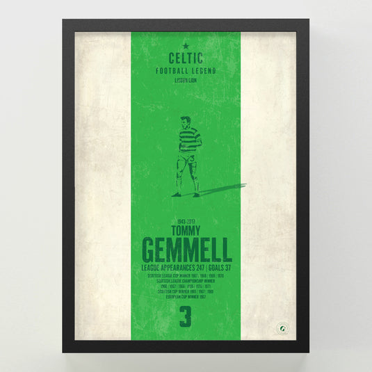 Tommy Gemmell Poster - Celtic 