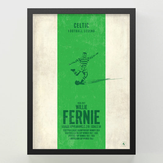 Willie Fernie Poster - Celtic