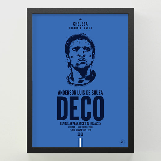 Deco Head Poster - Chelsea