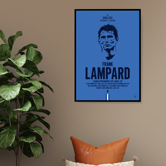 Póster Cabeza de Frank Lampard - Chelsea