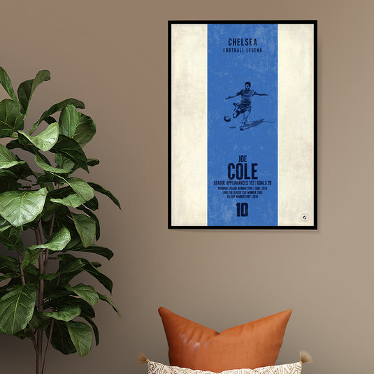 Joe Cole Chelsea Heritage Stripes Print