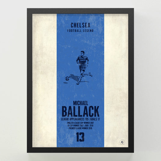 Michael Ballack Poster - Chelsea