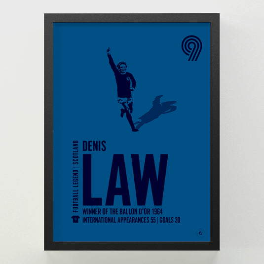 Denis Law Poster