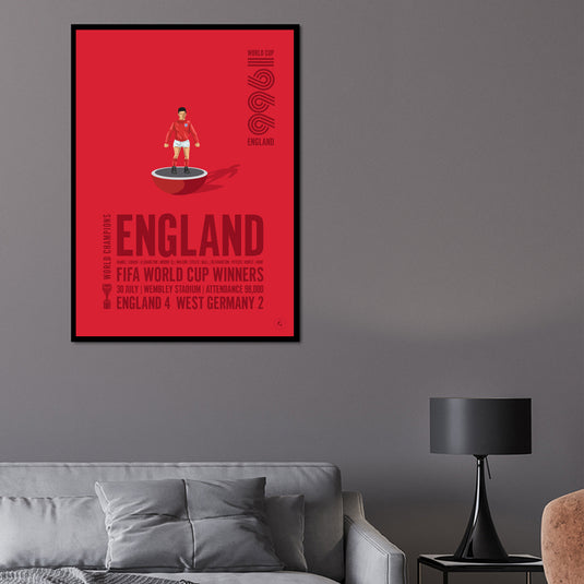 England 1966 FIFA World Cup Winners Poster