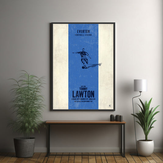 Tommy Lawton Poster
