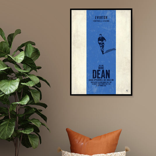 Dixie Dean Poster (Vertical Band)