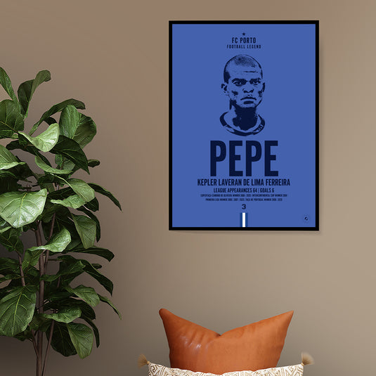 Póster Pepe Head - FC Porto