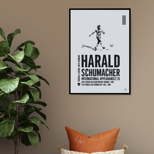 Harald Schumacher Poster