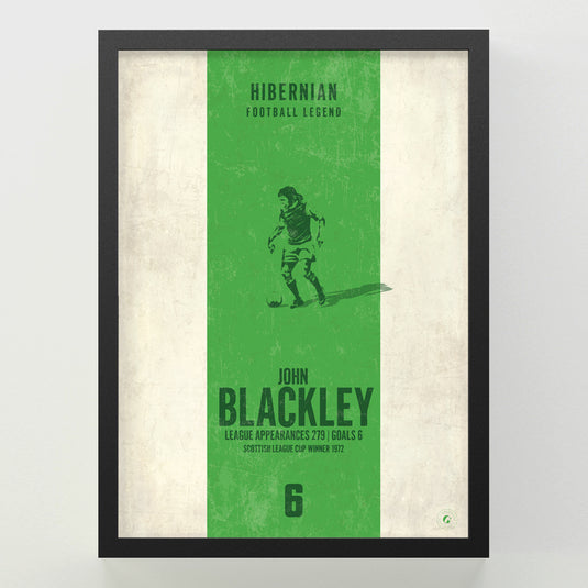 John Blackley Poster - Hibernian