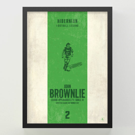 John Brownlie Poster - Hibernian