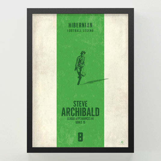 Steve Archibald Poster - Hibernian