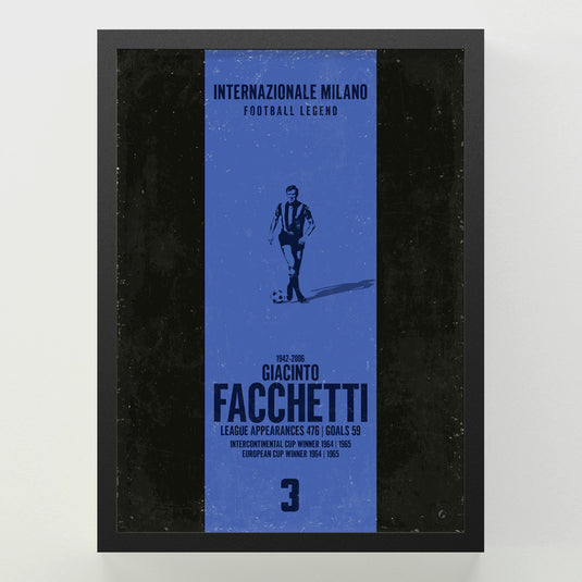 Giacinto Facchetti Poster
