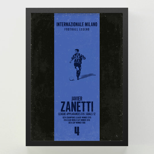 Javier Zanetti Poster