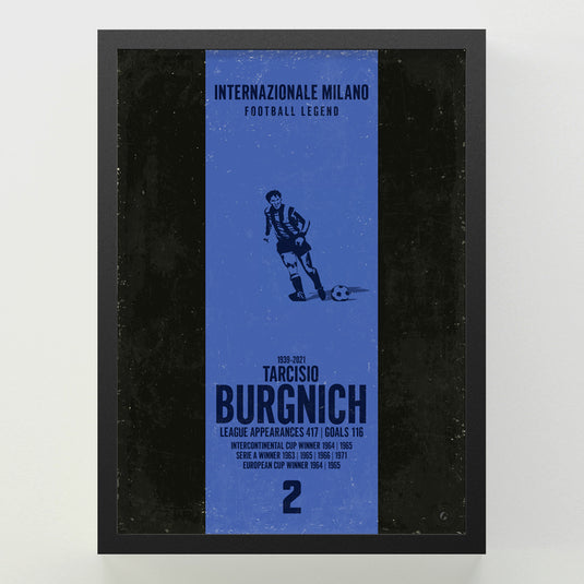 Tarcisio Burgnich Poster