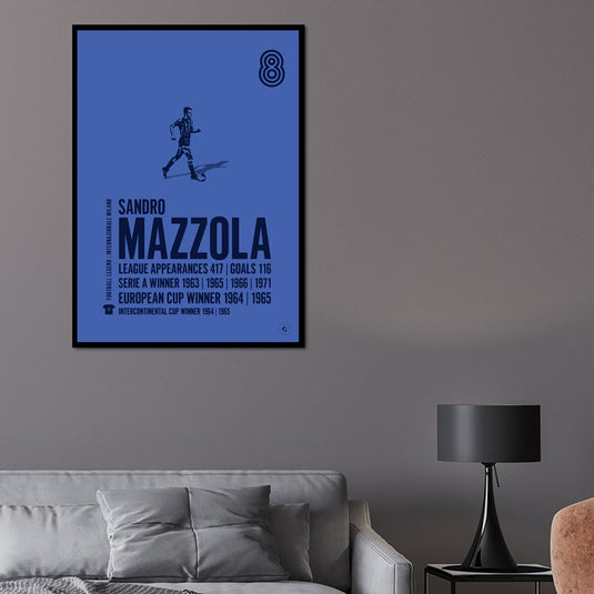 Sandro Mazzola Poster - Inter Milan