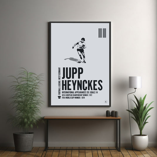 Jupp Heynckes West Germany Legend Print