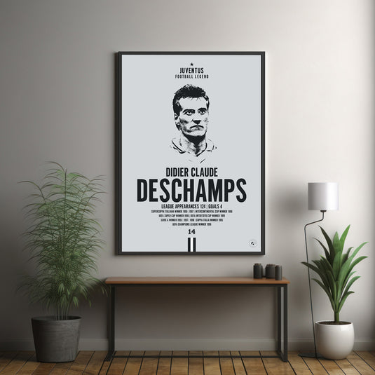 Didier Deschamps Head Poster