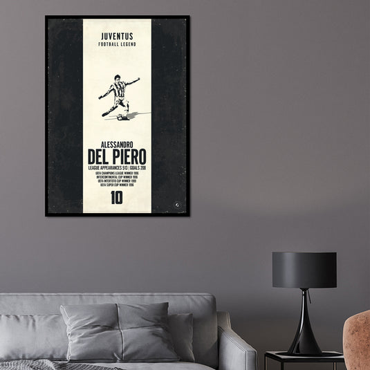 Alessandro Del Piero Poster - Juventus