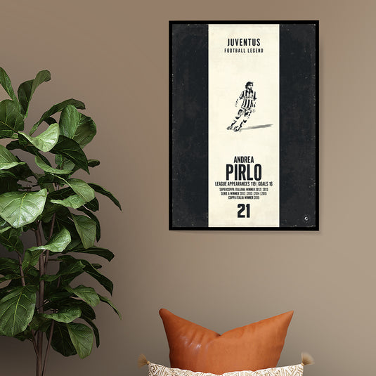 Andrea Pirlo Poster - Juventus