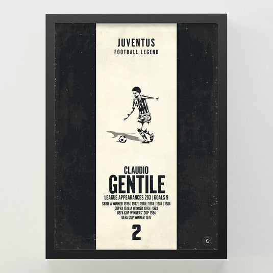 Claudio Gentile Poster