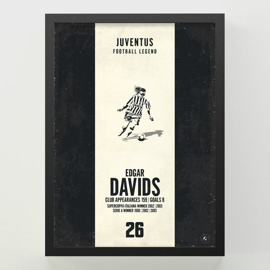 Edgar Davids Poster - Juventus