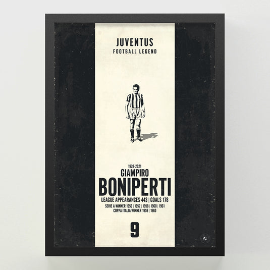 Giampiero Boniperti Poster