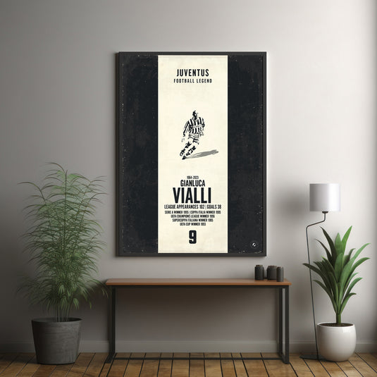 Affiche Gianluca Vialli (bande verticale)