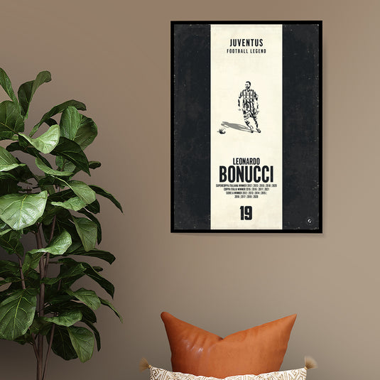 Leonardo Bonucci Juventus Heritage Stripes Print