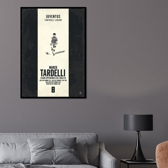 Marco Tardelli Juventus Heritage Stripes Print