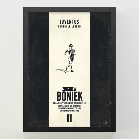 Zbigniew Boniek Poster - Juventus