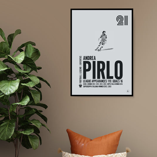 Andrea Pirlo Poster - Juventus