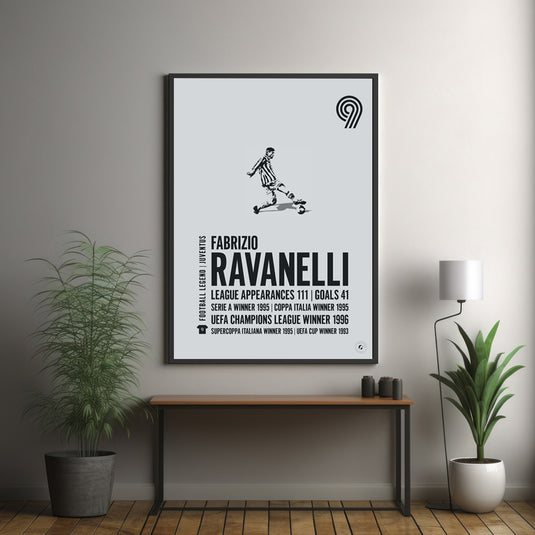 Fabrizio Ravanelli Juventus Legend Print