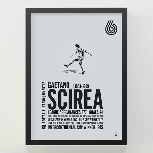 Gaetano Scirea Poster - Juventus