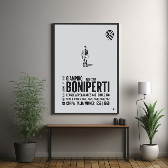 Giampiero Boniperti Poster