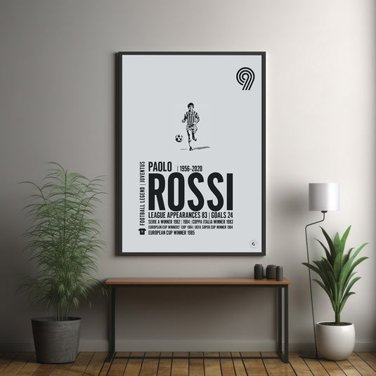 Paolo Rossi Juventus Legend Print