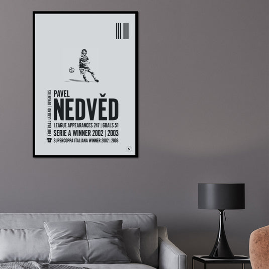 Póster Pavel Nedved - Juventus