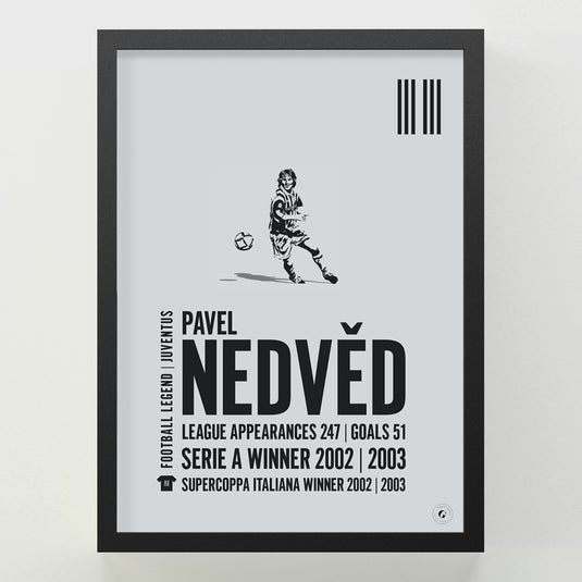 Pavel Nedved Poster - Juventus