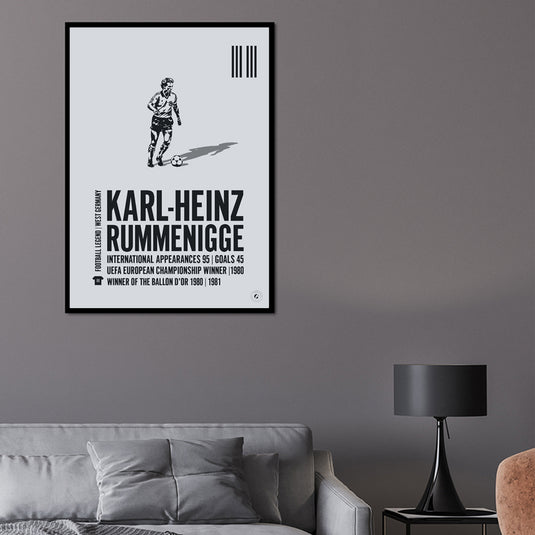 Karl-Heinz Rummenigge Poster