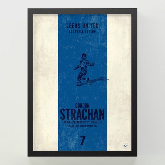 Gordon Strachan Poster - Leeds United