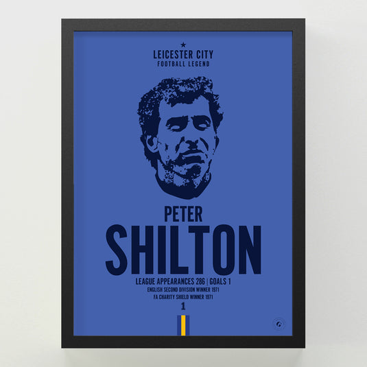 Peter Shilton Head Poster - Leicester City