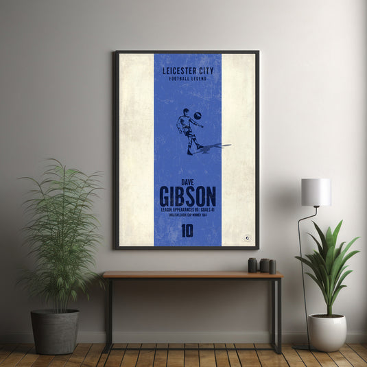 Póster de Dave Gibson (banda vertical)