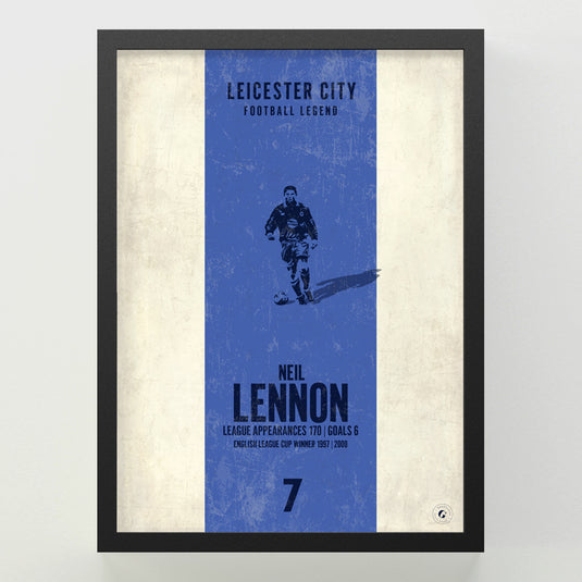 Neil Lennon Poster - Leicester City