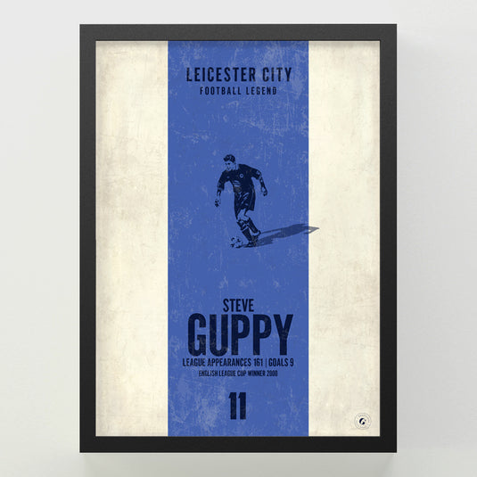 Steve Guppy Poster - Leicester City