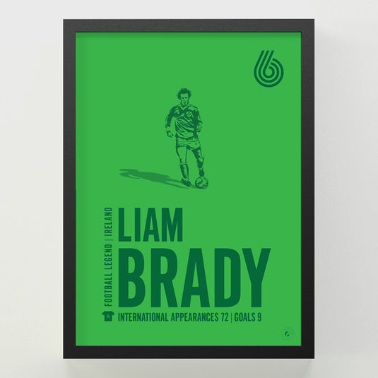 Liam Brady Poster