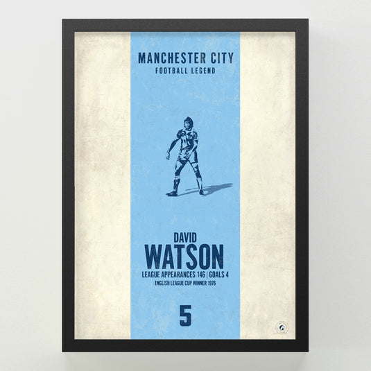 Dave Watson Poster - Manchester City