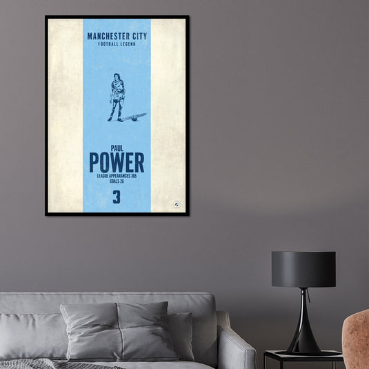 Paul Power Poster (Vertical Band)