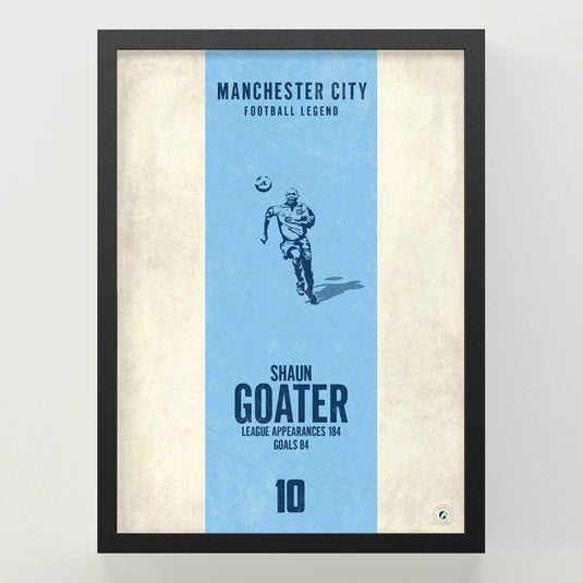 Shaun Goater Poster - Manchester City