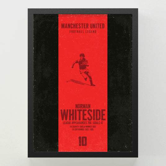 Norman Whiteside Poster