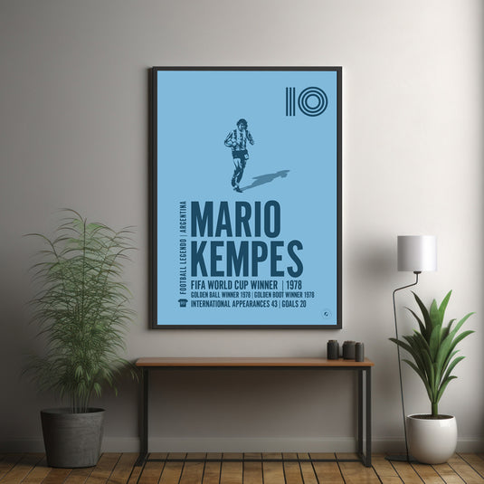 Mario Kempes Poster