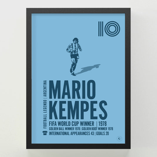 Mario Kempes Poster